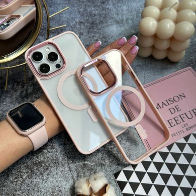 Чехол противоударный с магнитом Avengare Gase NEW MagSafe для iPhone 11 Pink Sand