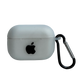 Чехол силиконовый Silicone Case из Logo для Apple AirPods Pro Прозорий