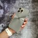 Чохол імітація скла Laser Disco case 3D logo для iPhone 16 Pro Max Dark Grey
