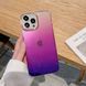 Силіконовий чохол з блискітками Shine OMBRE для iPhone 13 Pro Max Purple