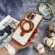 Чохол силіконовий з Magsafe Magnetic case для iPhone 15 Pro Orange