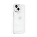 Чохол Silicone Case FULL 360 з мікрофіброю для iPhone 13 &mdash; White / Білий