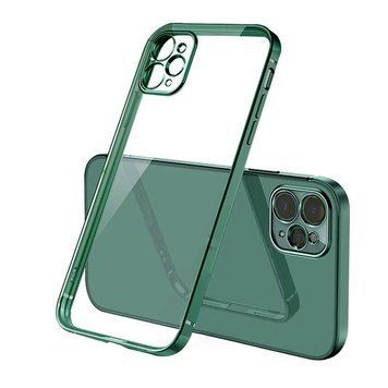 Гальванический прозрачный чехол Galvanic Full для iPhone 11 Pro Max Green