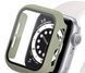 Чехол прозрачный Colored board matte для Apple Watch 40 mm / SE 40mm Dark Grey