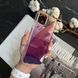 Силиконовый чехол с блестками Shine OMBRE для iPhone 13, iPhone 14 Purple