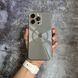 Чохол імітація скла Laser Disco case MagSafe для iPhone 12 Pro Dark Grey