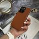 Чехол кожаный Modern Leather с магнитом MagSafe для iPhone 13, iPhone 14 Coffee