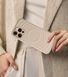 Протиударний силіконовий чохол з MagSafe Fantastic для iPhone 15 Pro Gold