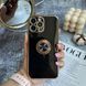 Чохол глянцевий силікон з кільцем тримачем для iPhone 12 Pro Max Black