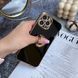 Чохол глянцевий силікон з кільцем тримачем для iPhone 12 Pro Max Black