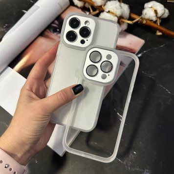 Чохол протиударний Bling case NEW FULL для iPhone 15 White