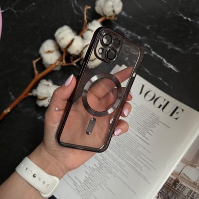 Чохол прозорий силікон Dream ultra MagSafe для iPhone 14 Plus Black