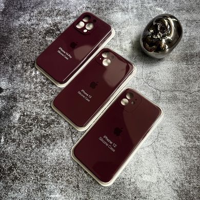 Чохол Silicone Case FULL 360 для iPhone 13 Maroon
