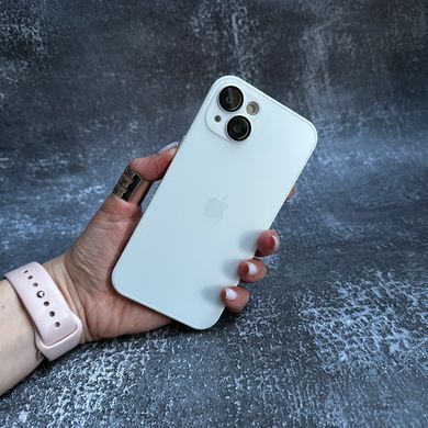 Чехол стеклянный матовый с защитой камеры Matte AG-Glass для iPhone 11 Pro White