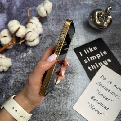 Матовый чехол MagSafe минималистичный дизайн защита и стиль Lume Case для iPhone 14 Gold