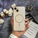 Матовый чехол MagSafe минималистичный дизайн защита и стиль Lume Case для iPhone 14 Gold