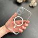Чехол прозрачный с защитой камеры Clear Shade MagSafe для iPhone 16 Plus Прозорий